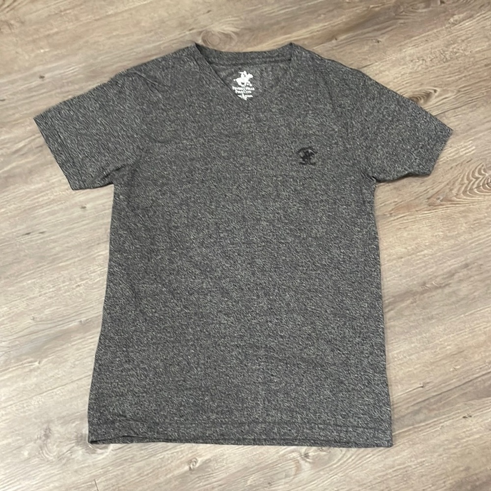 Beverly Hills Polo Club black and white tee short sleeve